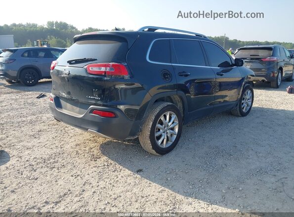 1C4PJLDB5GW229550 2016 JEEP CHEROKEE Черный Задняя правая четверть