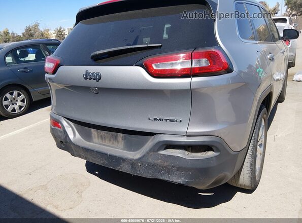 1C4PJLDB5HW513956 2017 JEEP CHEROKEE Silver Vista frontal