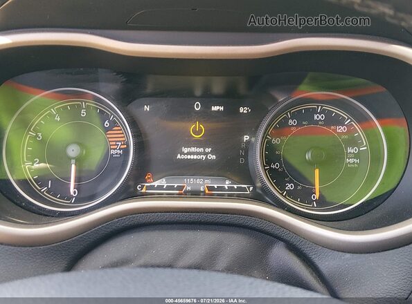 1C4PJLDB5HW513956 2017 JEEP CHEROKEE Silver Vista de los asientos traseros