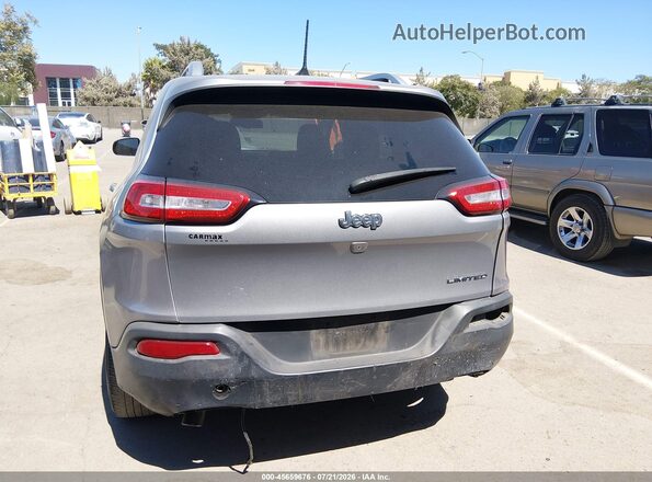 1C4PJLDB5HW513956 2017 JEEP CHEROKEE Silver 