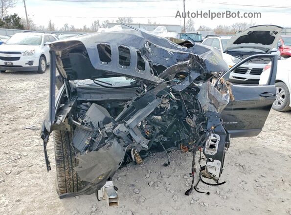 1C4PJLDB5KD242254 2019 JEEP CHEROKEE Black Front view