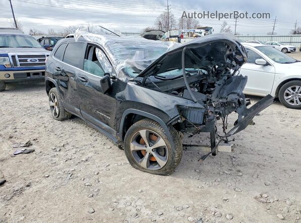 1C4PJLDB5KD242254 2019 JEEP CHEROKEE Black Front right