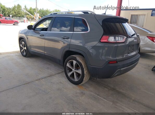 1C4PJLDB5KD455687 2019 JEEP CHEROKEE Серый Задняя левая четверть