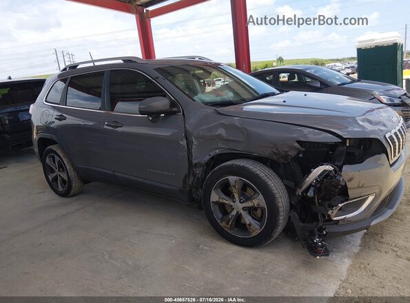 1C4PJLDB5KD455687 2019 JEEP CHEROKEE Серый Вид задней части салона