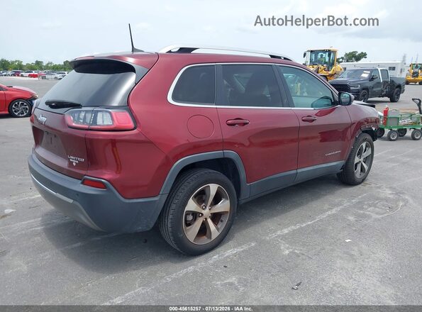 1C4PJLDB6LD599900 2020 JEEP CHEROKEE Maroon Հետևի աջ
