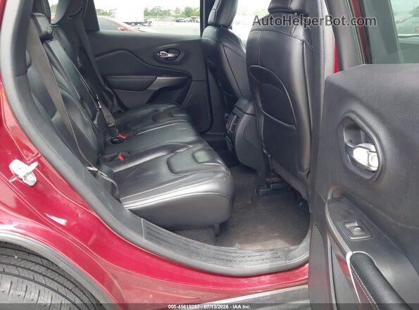 1C4PJLDB6LD599900 2020 JEEP CHEROKEE Maroon VIN կոդի պիտակի տեսք