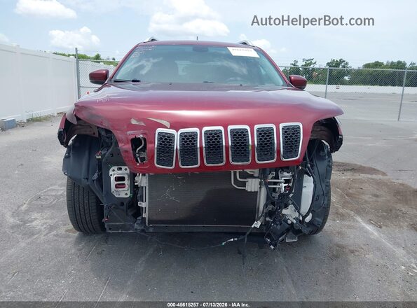 1C4PJLDB6LD599900 2020 JEEP CHEROKEE Maroon Սալոնի հետևի տեսք