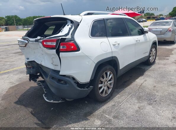 1C4PJLDB7HD232561 2017 JEEP CHEROKEE White Trasero derecho
