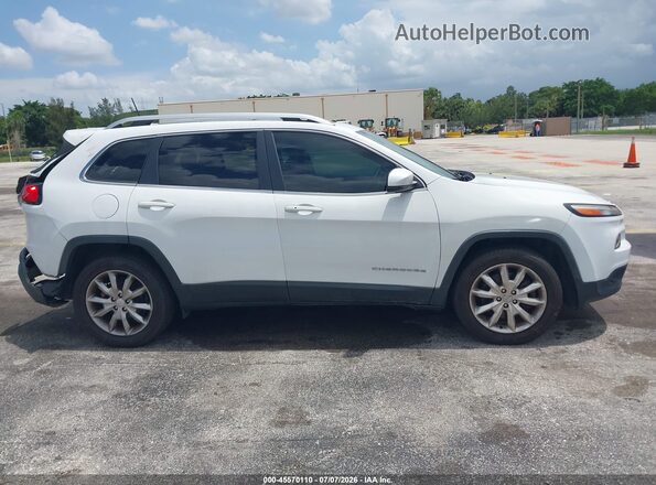 1C4PJLDB7HD232561 2017 JEEP CHEROKEE White Vista interior trasera