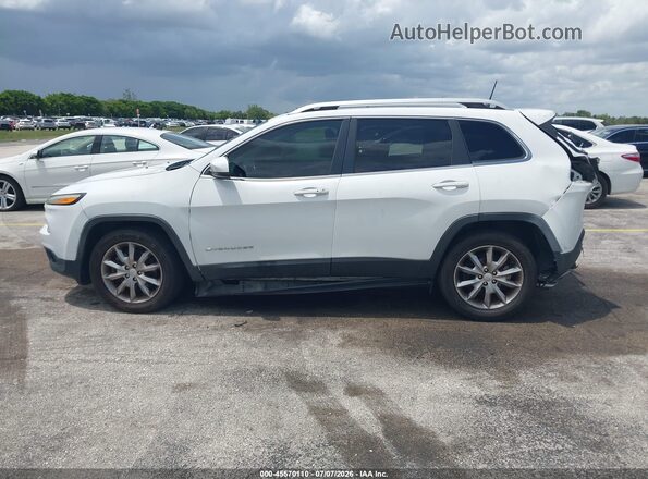 1C4PJLDB7HD232561 2017 JEEP CHEROKEE White Vista interior de 360 grados
