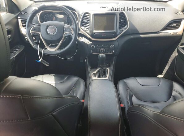 1C4PJLDB7HW533495 2017 JEEP CHEROKEE Gray Dashboard view