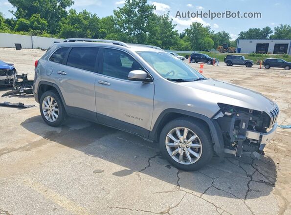1C4PJLDB7HW533495 2017 JEEP CHEROKEE Gray Front right