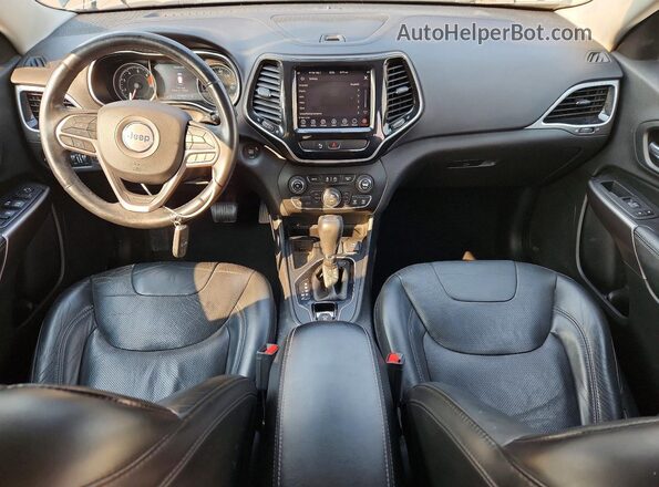 1C4PJLDB7KD278317 2019 JEEP CHEROKEE Черный Вид панели приборов