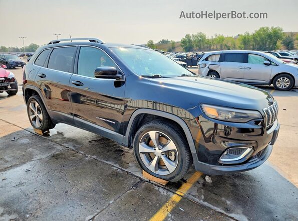 1C4PJLDB7KD278317 2019 JEEP CHEROKEE Черный Передняя правая четверть