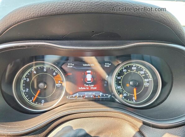 1C4PJLDB7KD278317 2019 JEEP CHEROKEE Черный Вид щитка приборов