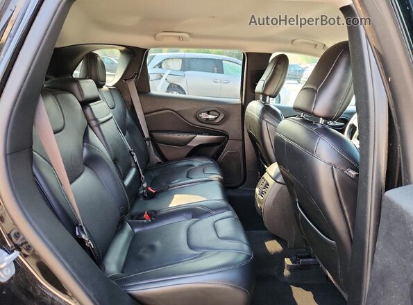 1C4PJLDB7KD278317 2019 JEEP CHEROKEE Черный Вид задней части салона