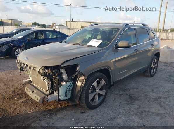 1C4PJLDB7KD438843 2019 JEEP CHEROKEE Gray Przód lewy