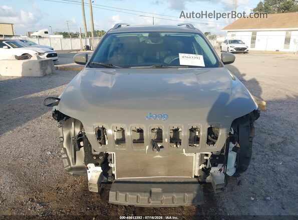 1C4PJLDB7KD438843 2019 JEEP CHEROKEE Gray Widok wnętrza z tyłu