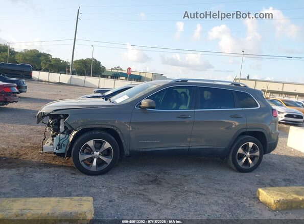 1C4PJLDB7KD438843 2019 JEEP CHEROKEE Gray 
