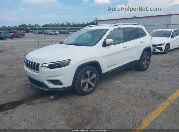1C4PJLDB7LD536417 2020 JEEP CHEROKEE White Передня ліва чверть