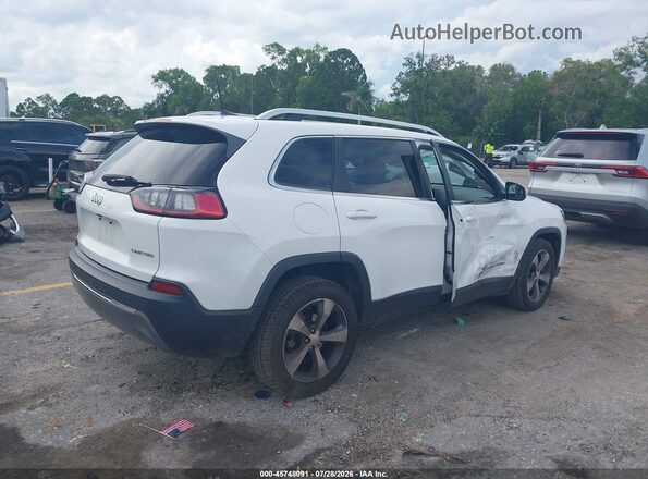 1C4PJLDB7LD536417 2020 JEEP CHEROKEE White Задня права чверть