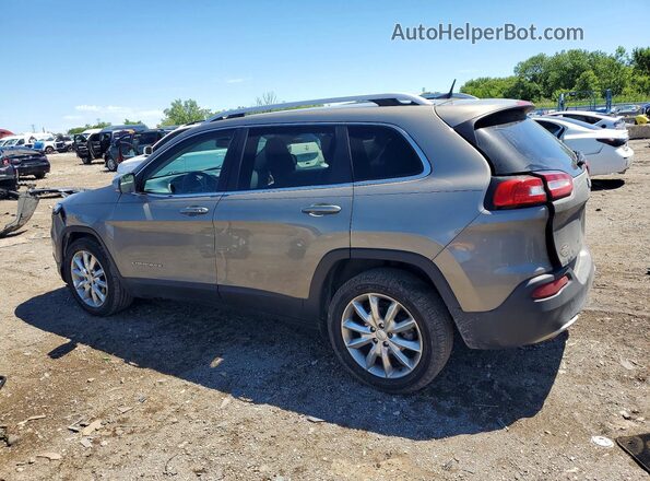 1C4PJLDB8HW642094 2017 JEEP CHEROKEE Gray Rear left
