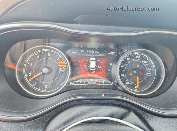 1C4PJLDB8KD325046 2019 JEEP CHEROKEE White Вид щитка приладів