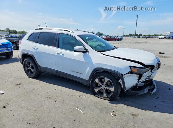 1C4PJLDB8KD325046 2019 JEEP CHEROKEE White Передня права чверть