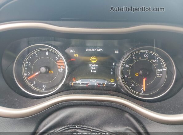 1C4PJLDB9GW247663 2016 JEEP CHEROKEE Silver Vista de los asientos traseros