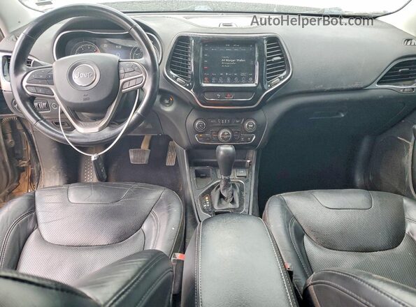 1C4PJLDB9LD529940 2020 JEEP CHEROKEE Black Առջևի վահանակի տեսք