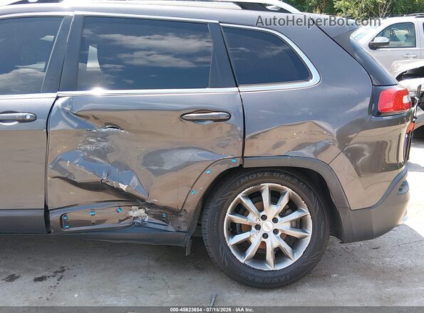 1C4PJLDBXJD527790 2018 JEEP CHEROKEE Gray Vista frontal