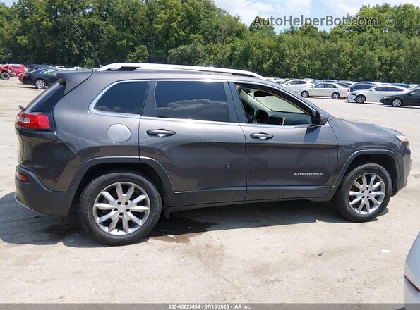 1C4PJLDBXJD527790 2018 JEEP CHEROKEE Gray Vista del cuadro de instrumentos