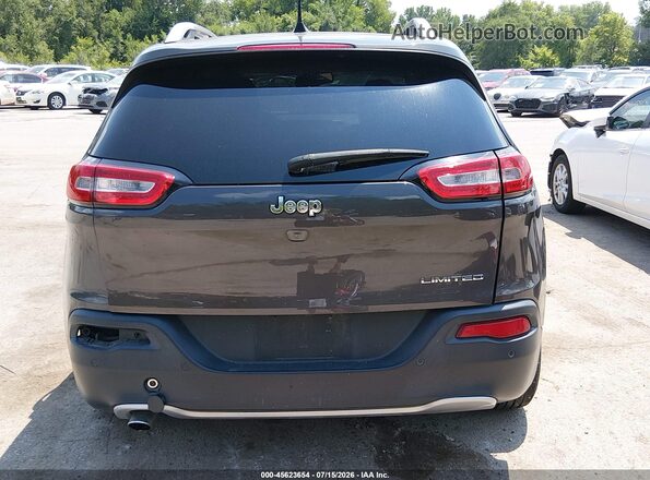 1C4PJLDBXJD527790 2018 JEEP CHEROKEE Gray 