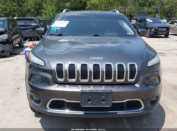 1C4PJLDBXJD527790 2018 JEEP CHEROKEE Gray Vista del salpicadero