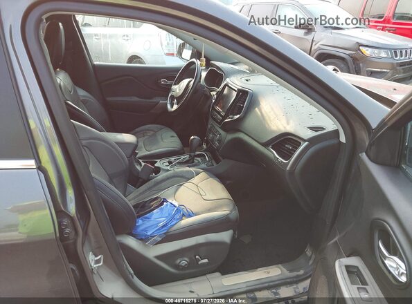 1C4PJLDN1MD180462 2021 JEEP CHEROKEE Gray Вид салону спереду