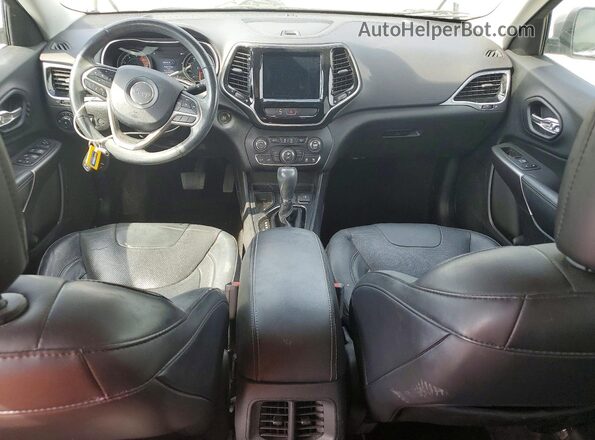 1C4PJLDN4KD148375 2019 JEEP CHEROKEE Silver წინა პანელის ხედი