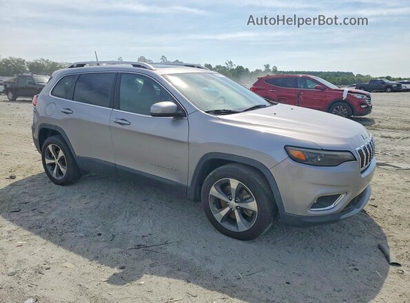 1C4PJLDN4KD148375 2019 JEEP CHEROKEE Silver წინა მარჯვენა