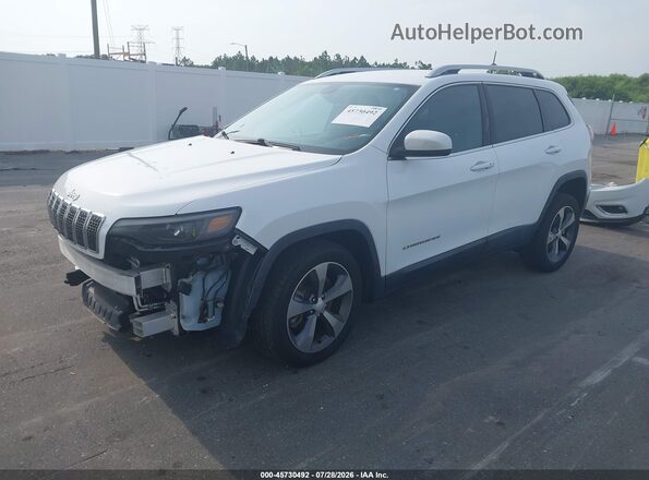 1C4PJLDN5KD171714 2019 JEEP CHEROKEE White Front left