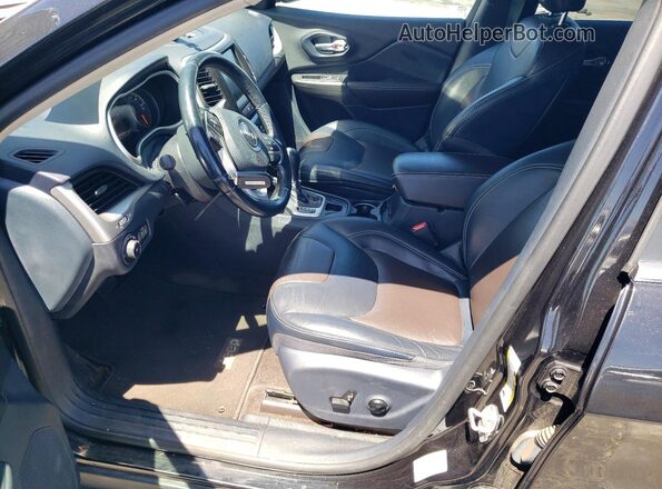 1C4PJLDS3GW273868 2016 JEEP CHEROKEE Black Вид салону спереду