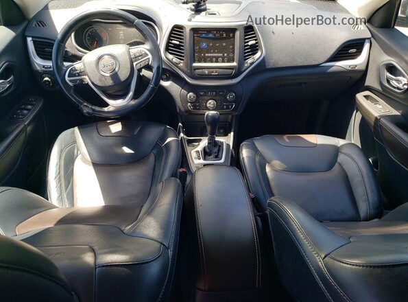 1C4PJLDS3GW273868 2016 JEEP CHEROKEE Black Вид панелі приладів