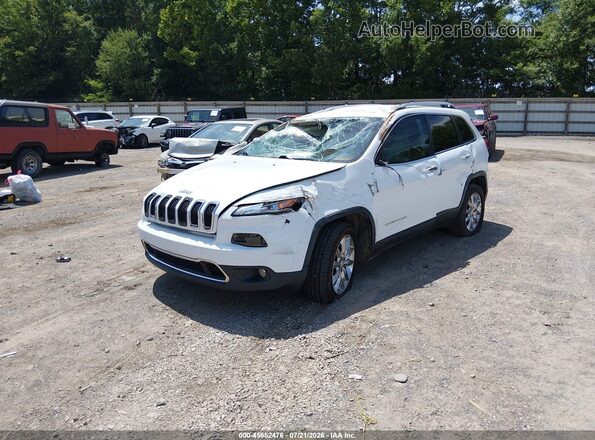 1C4PJLDS3HW642987 2017 JEEP CHEROKEE Белый Передняя левая четверть