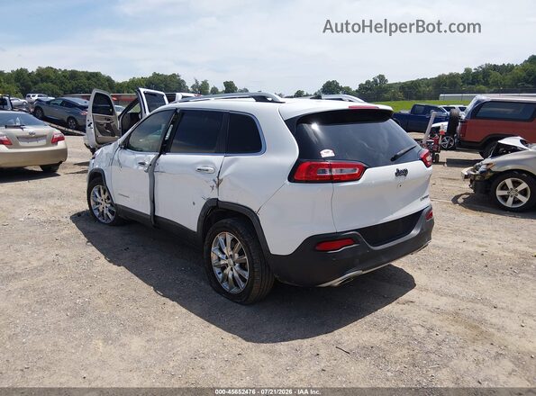 1C4PJLDS3HW642987 2017 JEEP CHEROKEE Белый Задняя левая четверть