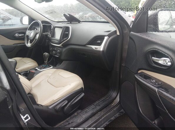 1C4PJLDS4GW281722 2016 JEEP CHEROKEE Gray Vista interior delantera