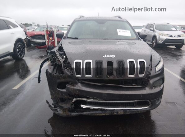 1C4PJLDS4GW281722 2016 JEEP CHEROKEE Gray Vista del cuadro de instrumentos