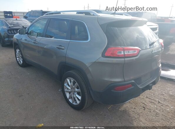 1C4PJLDS5HW559772 2017 JEEP CHEROKEE Pewter Trasero izquierdo