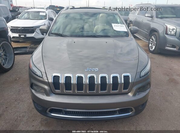 1C4PJLDS5HW559772 2017 JEEP CHEROKEE Pewter Vista interior trasera