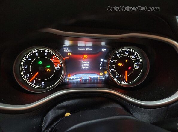 1C4PJLDS7GW127831 2016 JEEP CHEROKEE White ხელსაწყოთა პანელის ხედი