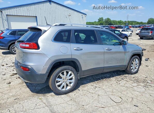 1C4PJLDS7GW281746 2016 JEEP CHEROKEE Silver უკანა მარჯვენა