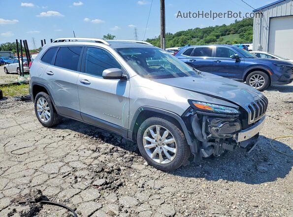 1C4PJLDS7GW281746 2016 JEEP CHEROKEE Silver წინა მარჯვენა