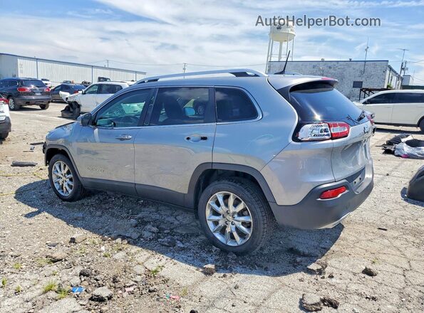 1C4PJLDS7GW281746 2016 JEEP CHEROKEE Silver უკანა მარცხენა